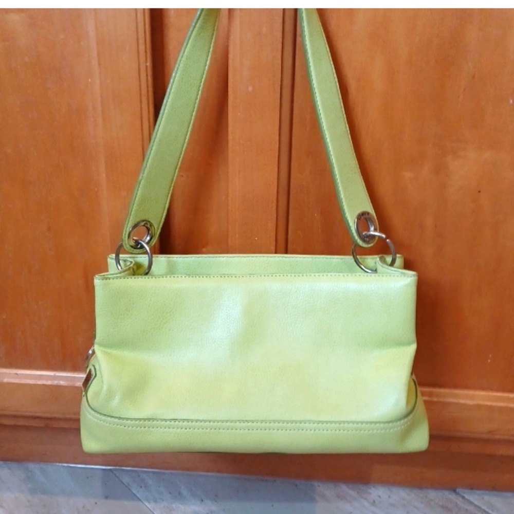 Vintage Tommy Hilfiger Lime Green Shoulder Bag